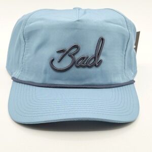 Bad Birdie Bad Rope Golf Hat Snapback Cap Cornet Blue/Navy‎ NEW